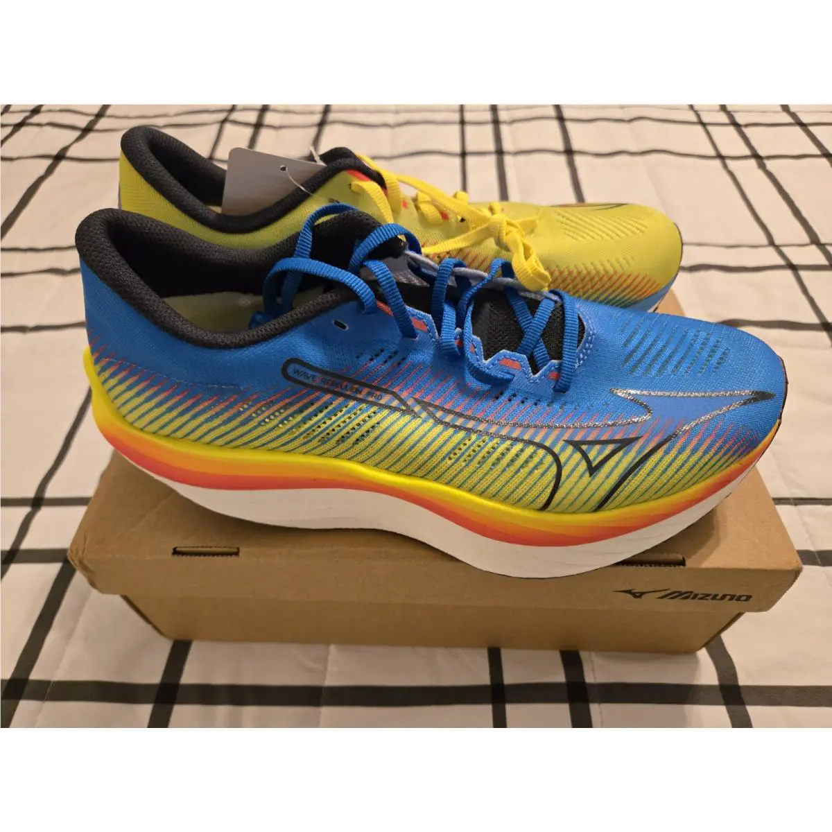 Mizuno shoes - Mizuno Wave Rebellion Pro - Wave Rebellion Pro - J1GC231751 - Yellow 0