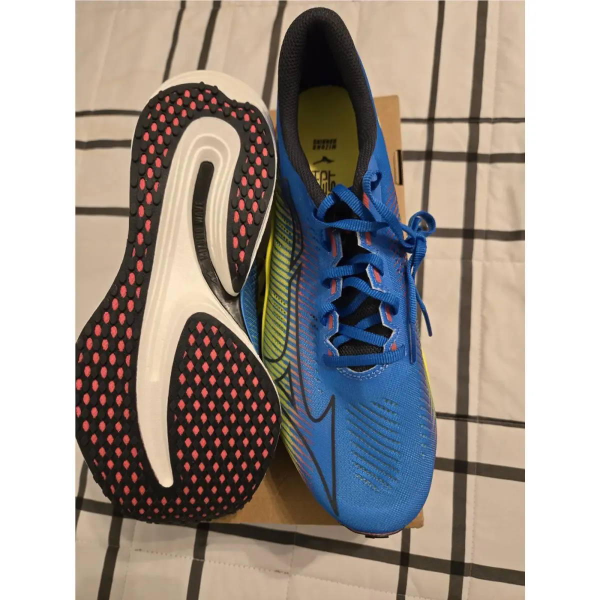 Mizuno shoes - Mizuno Wave Rebellion Pro - Wave Rebellion Pro - J1GC231751 - Yellow 3