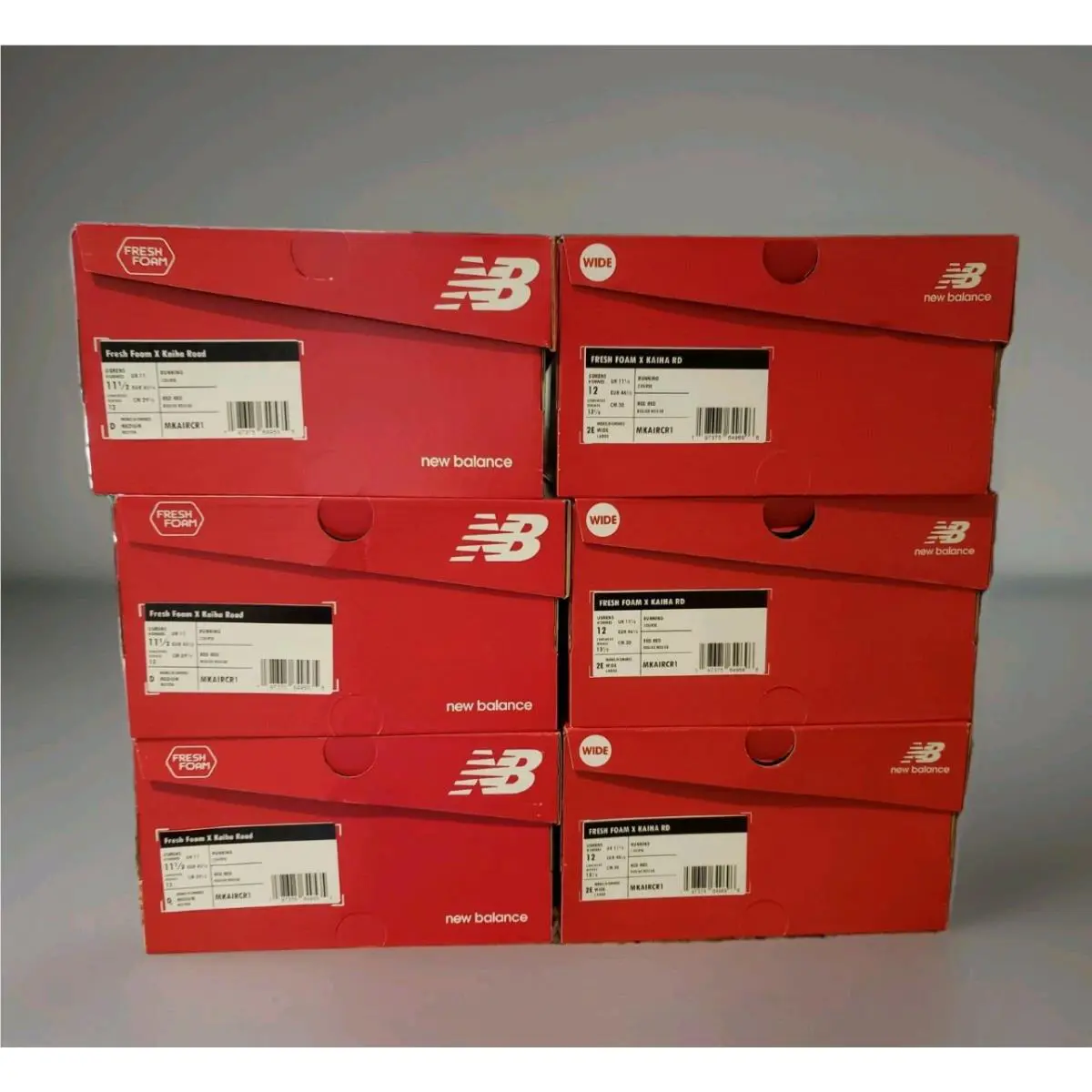New Balance shoes - New Balance Fresh Foam - Fresh Foam - MKAIRCR1 - Team Red/Mercury Red/Silver Metalic 11