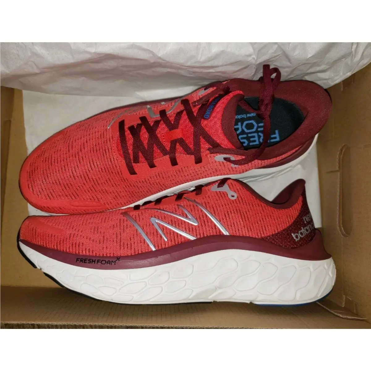 New Balance shoes - New Balance Fresh Foam - Fresh Foam - MKAIRCR1 - Team Red/Mercury Red/Silver Metalic 7