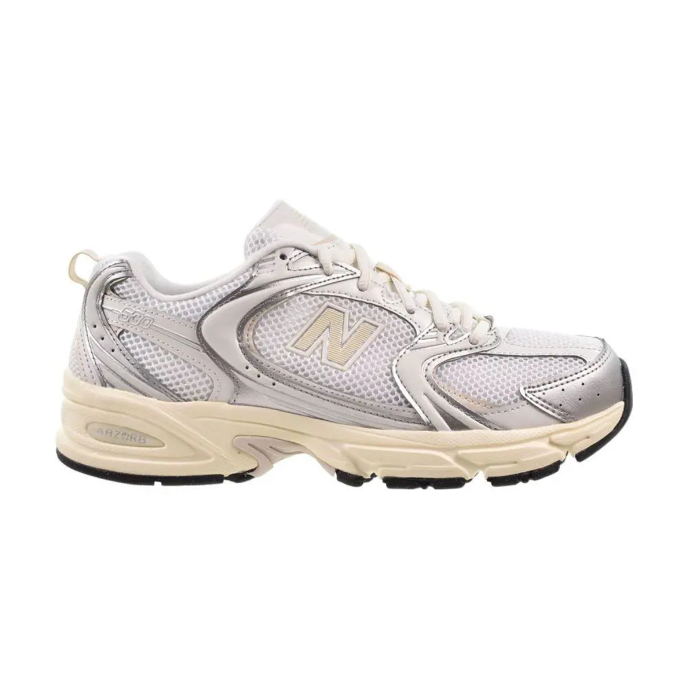 New Balance shoes - Silver Metallic/Linen 5