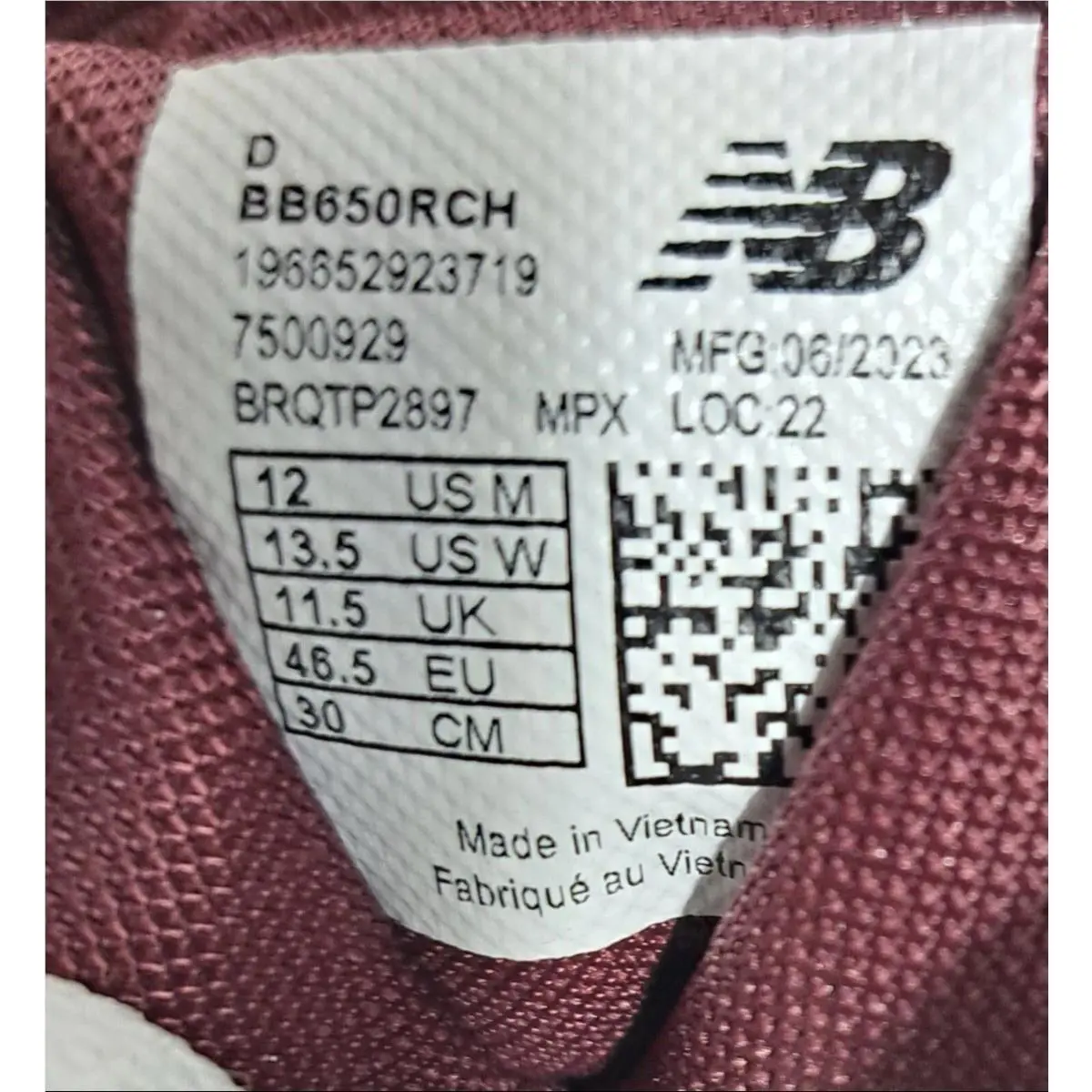 New Balance shoes - New Balance 650 - BB650RCH - White (UPC: 196652923719) 10