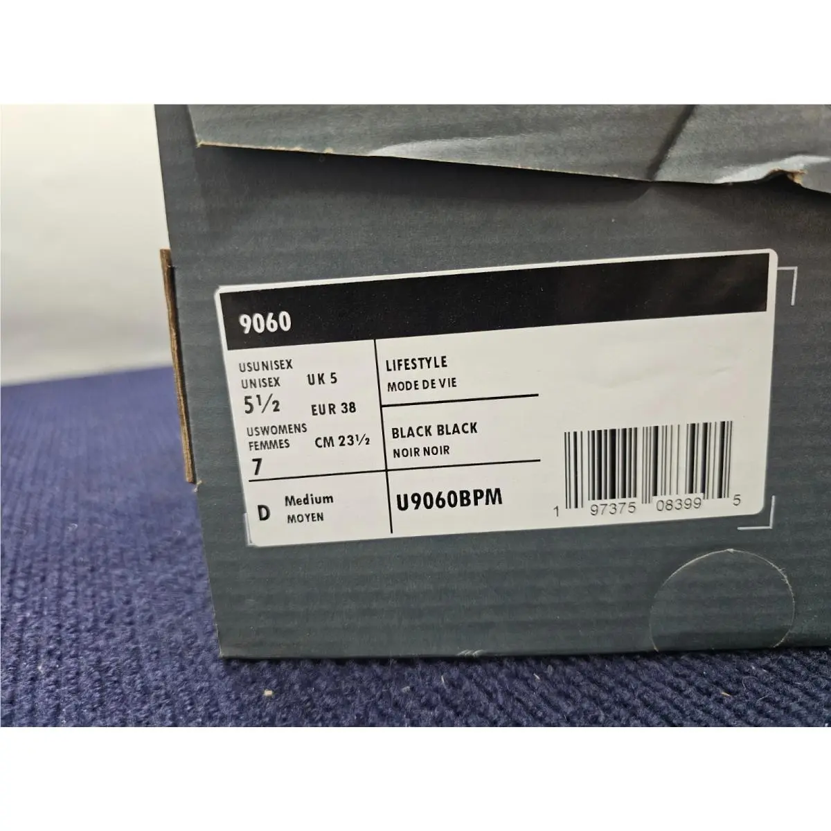 New Balance shoes - New Balance 9060 - U9060BPM - Black (UPC: 197375083995) 4