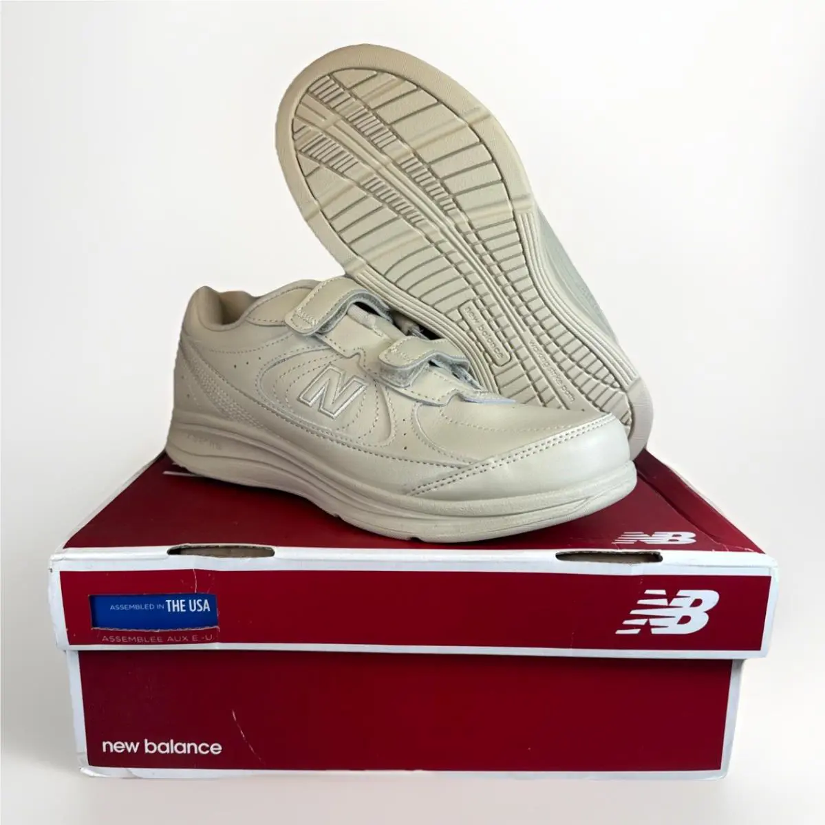 New Balance shoes - New Balance 577 Perforated Walking - WW577VB - Beige (UPC: 0885667426789) 0