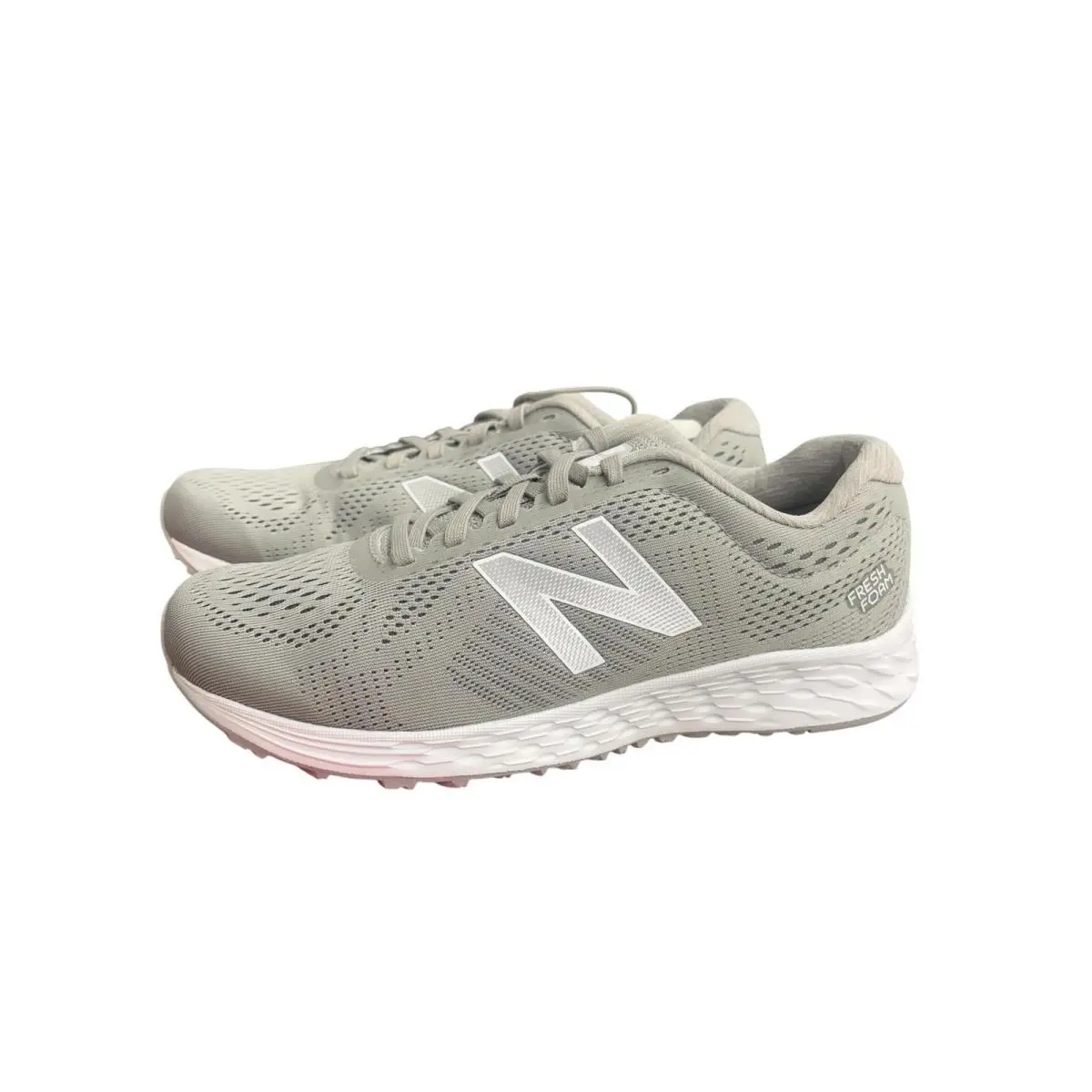 New Balance Men`s Fresh Foam Arishi V1 Running Shoe Grey/white Size 7 4E US - Grey/White