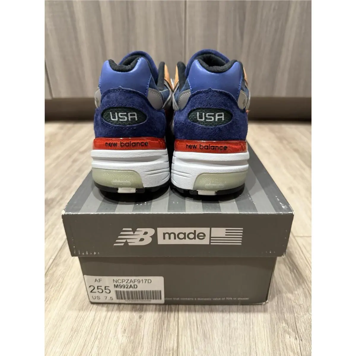 New Balance shoes - New Balance 992 - M992AD - Orange 5