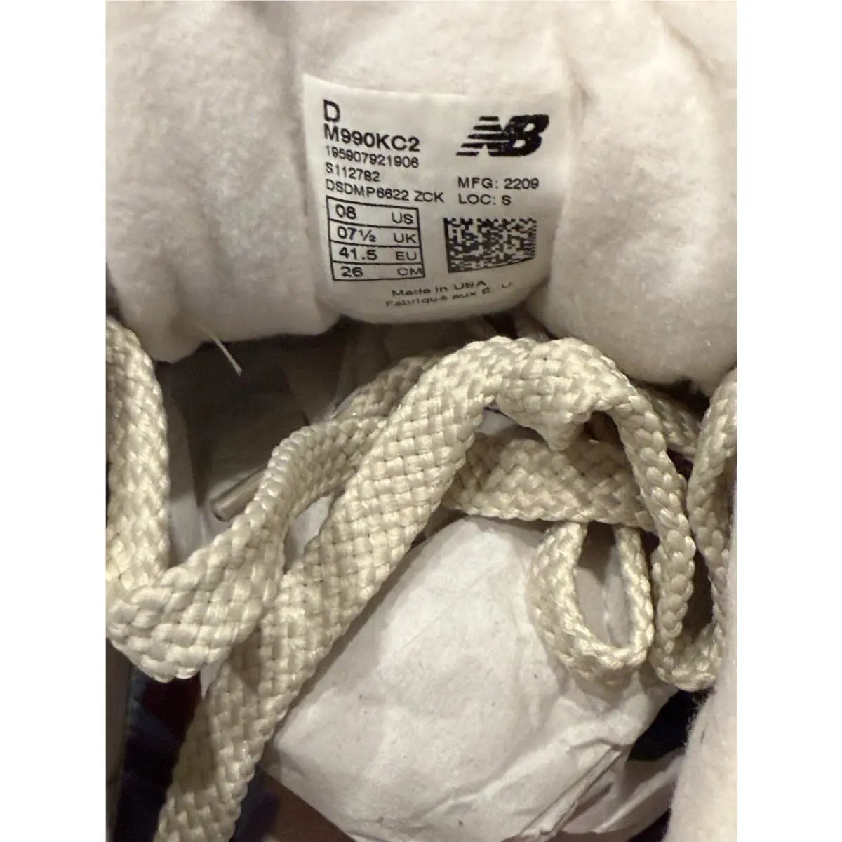 New Balance shoes - New Balance 990v2 Kith Cyclades (with Socks) - M990KC2 9