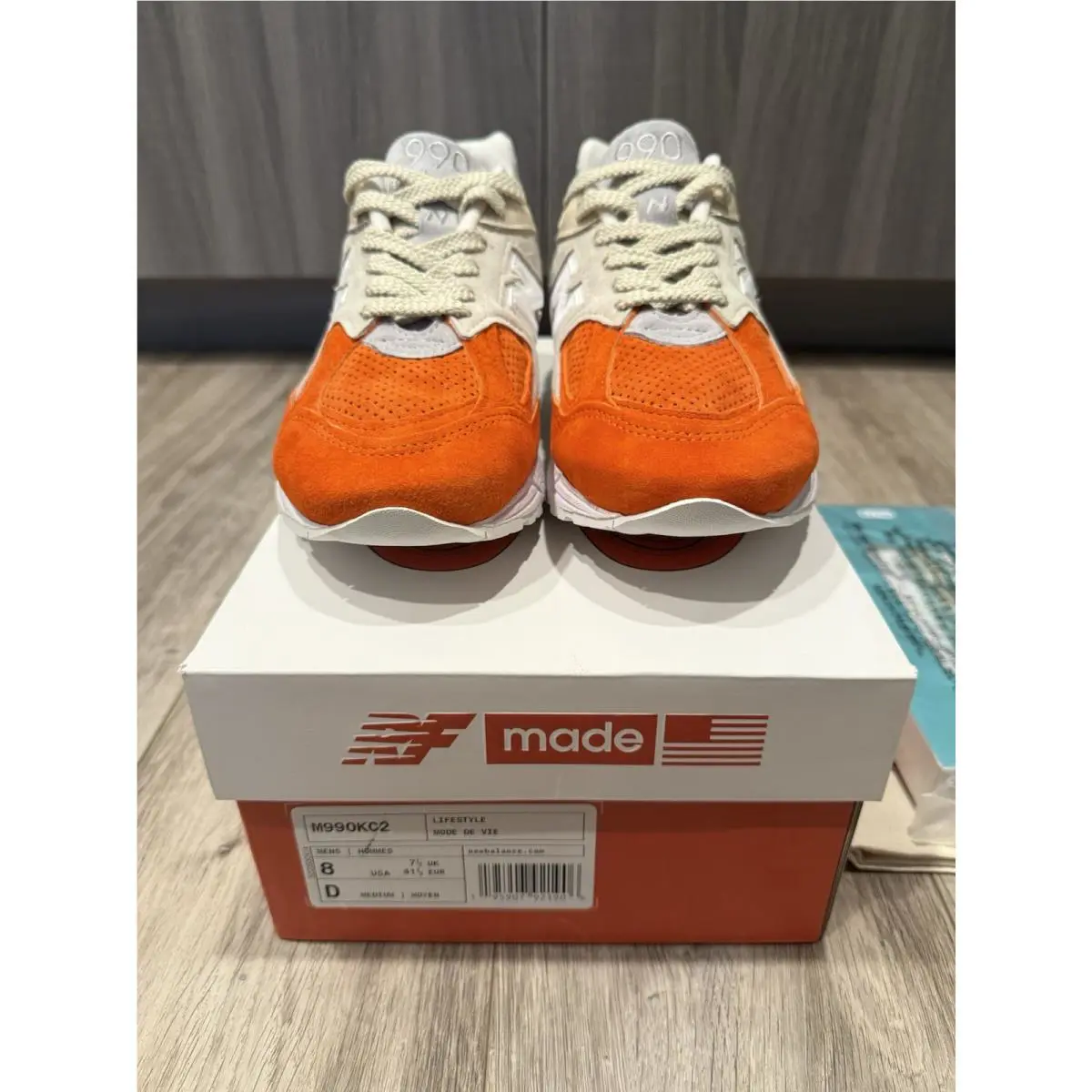 New Balance shoes - New Balance 990v2 Kith Cyclades (with Socks) - M990KC2 3