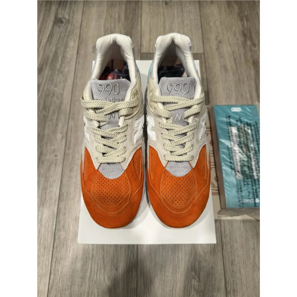 New Balance shoes - New Balance 990v2 Kith Cyclades (with Socks) - M990KC2 4