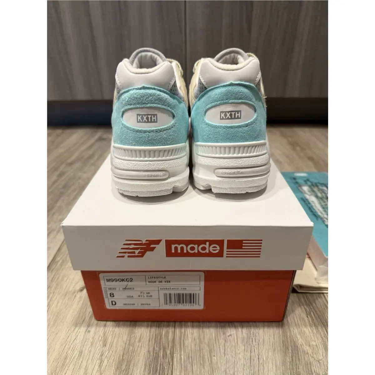 New Balance shoes - New Balance 990v2 Kith Cyclades (with Socks) - M990KC2 5