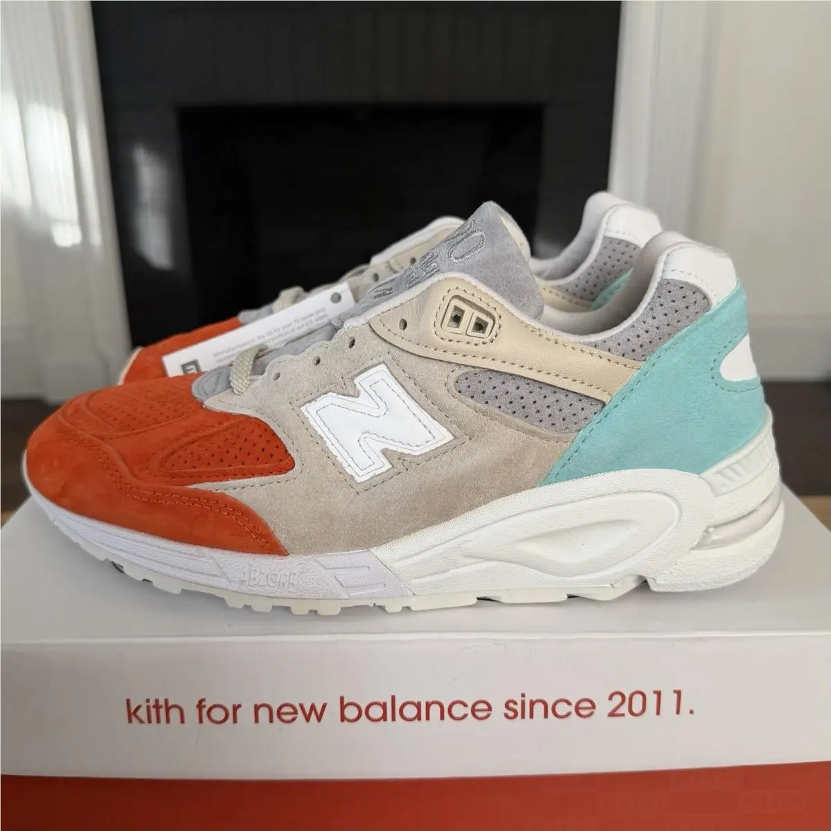 New Balance shoes - New Balance 990 v2 - M990KC2 - Orange 0
