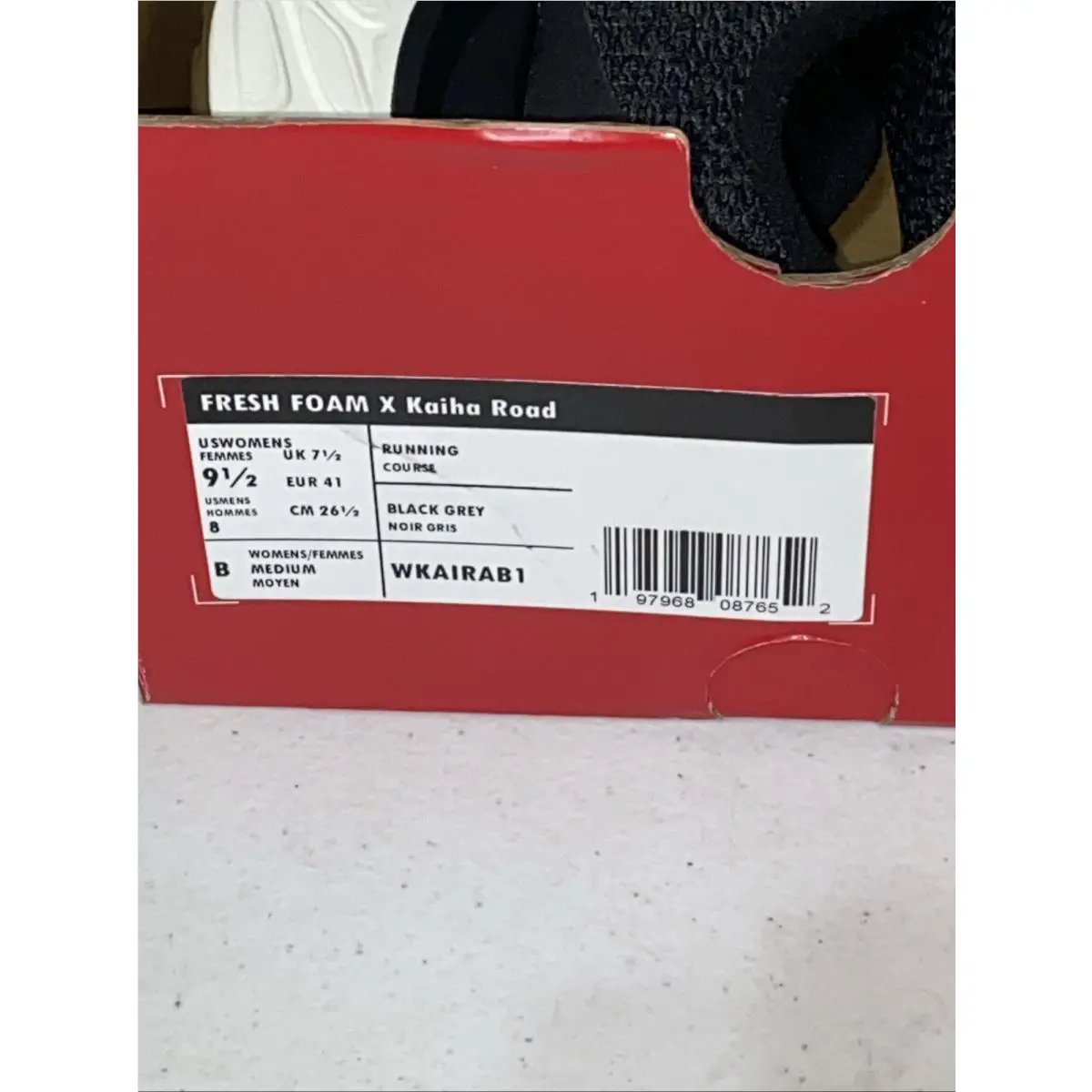 New Balance shoes - New Balance Fresh Foam - Fresh Foam - WKAIRAB1 - Black (UPC: 0197968087652) 11