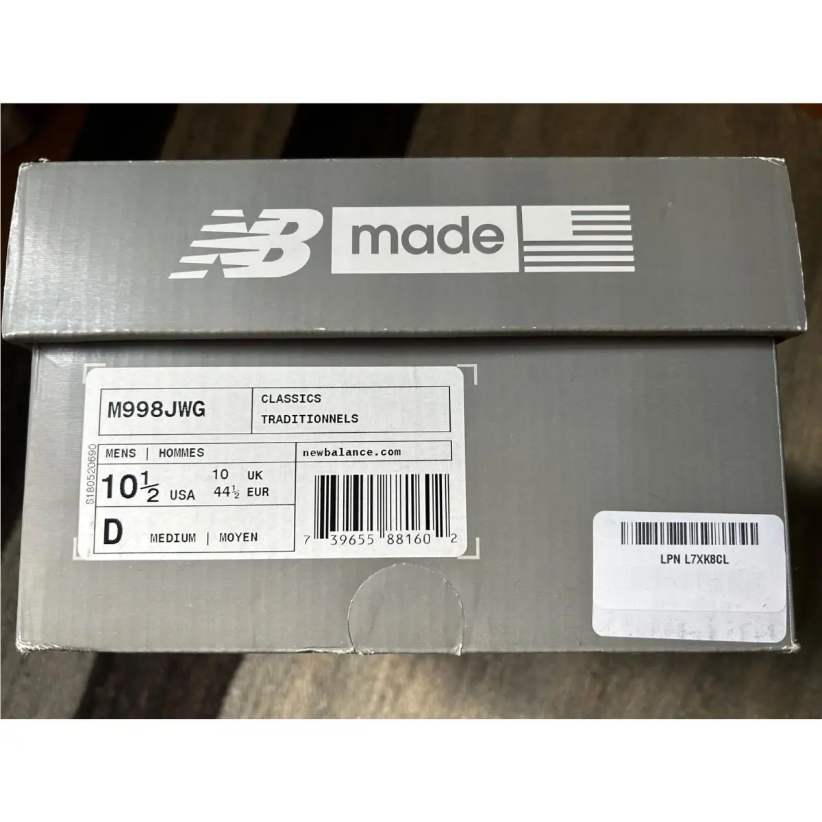 New Balance shoes - New Balance 998 - m998jwg - White 0