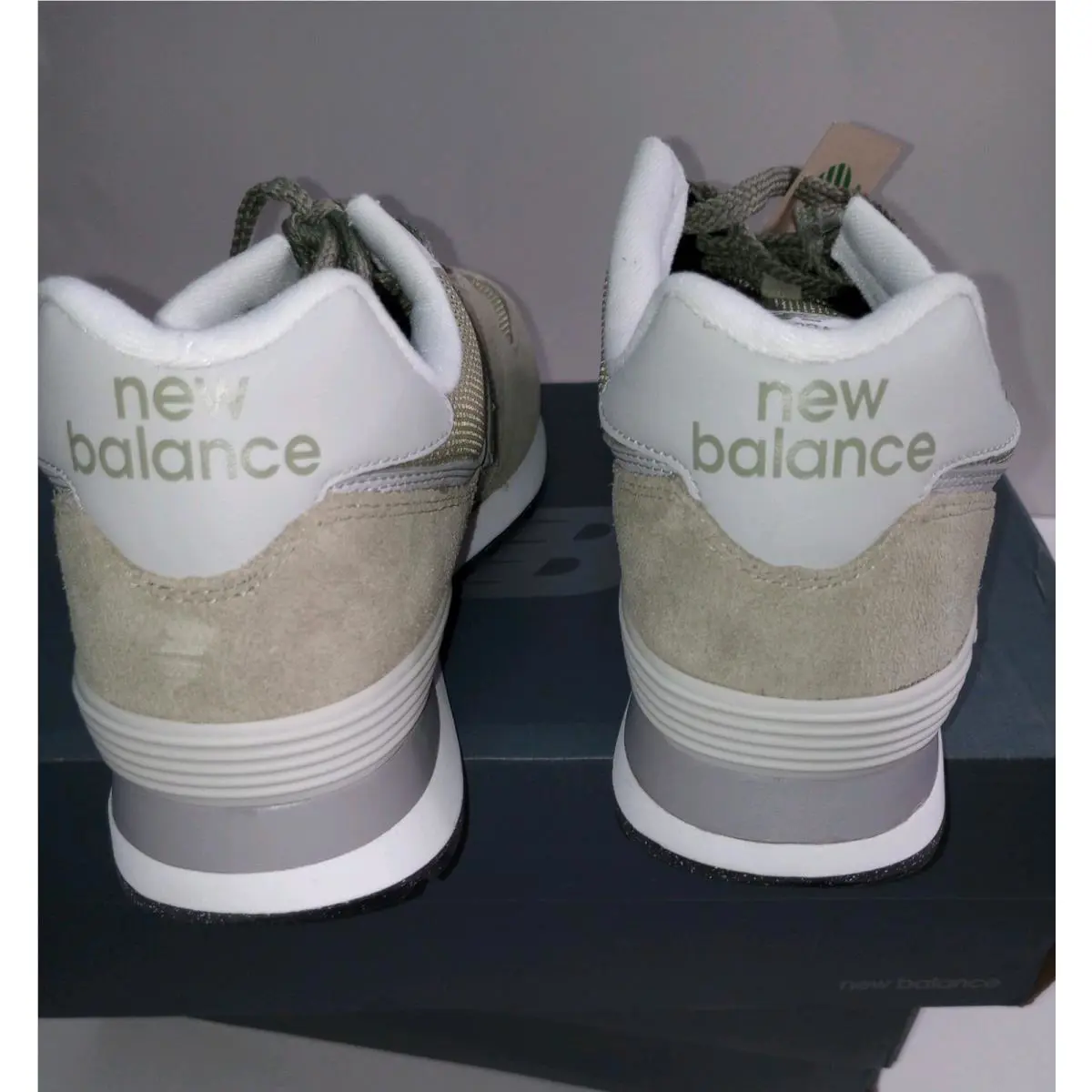 New Balance shoes - New Balance 574 - u574cd2 - Green Grey Very Gris 5