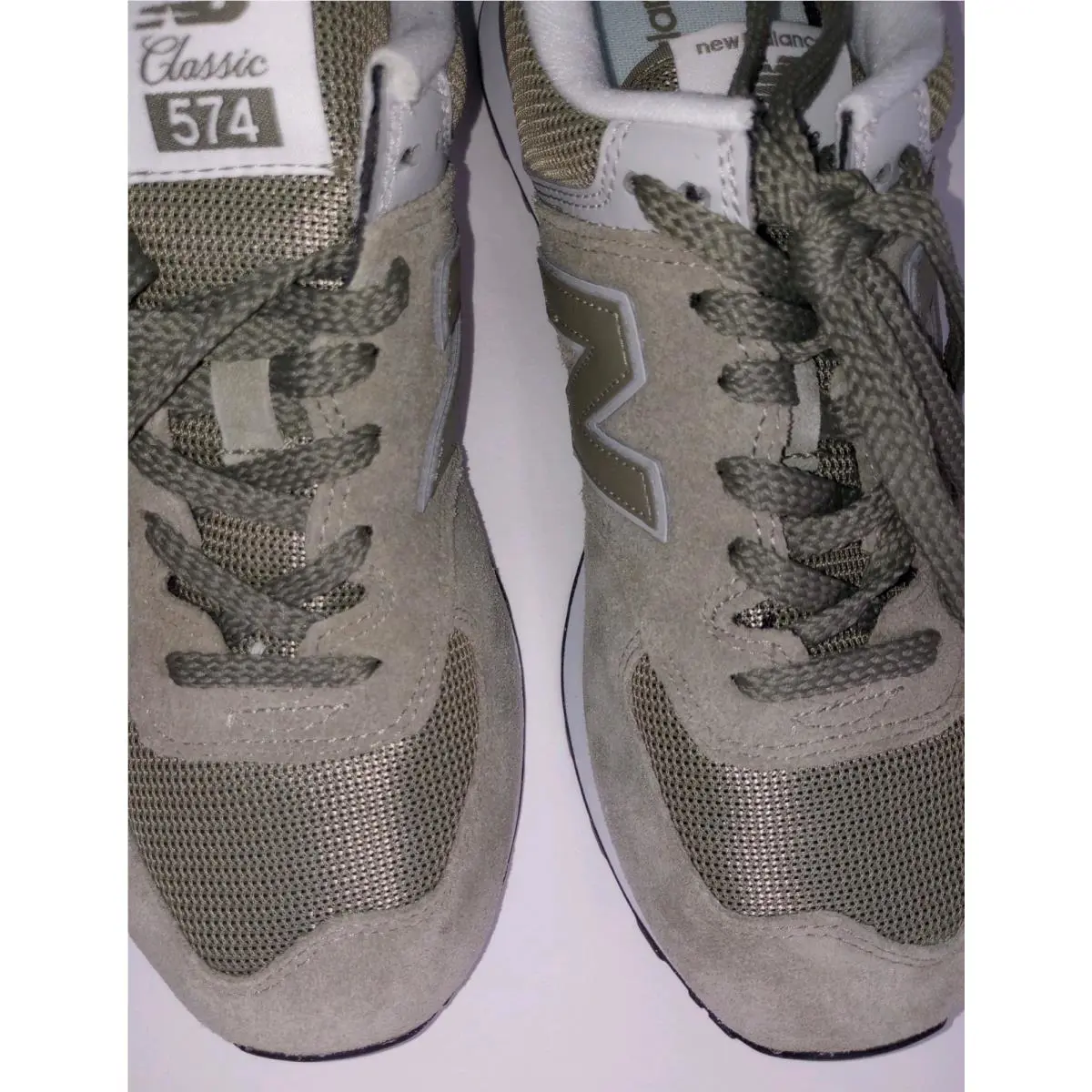 New Balance shoes - New Balance 574 - u574cd2 - Green Grey Very Gris 7