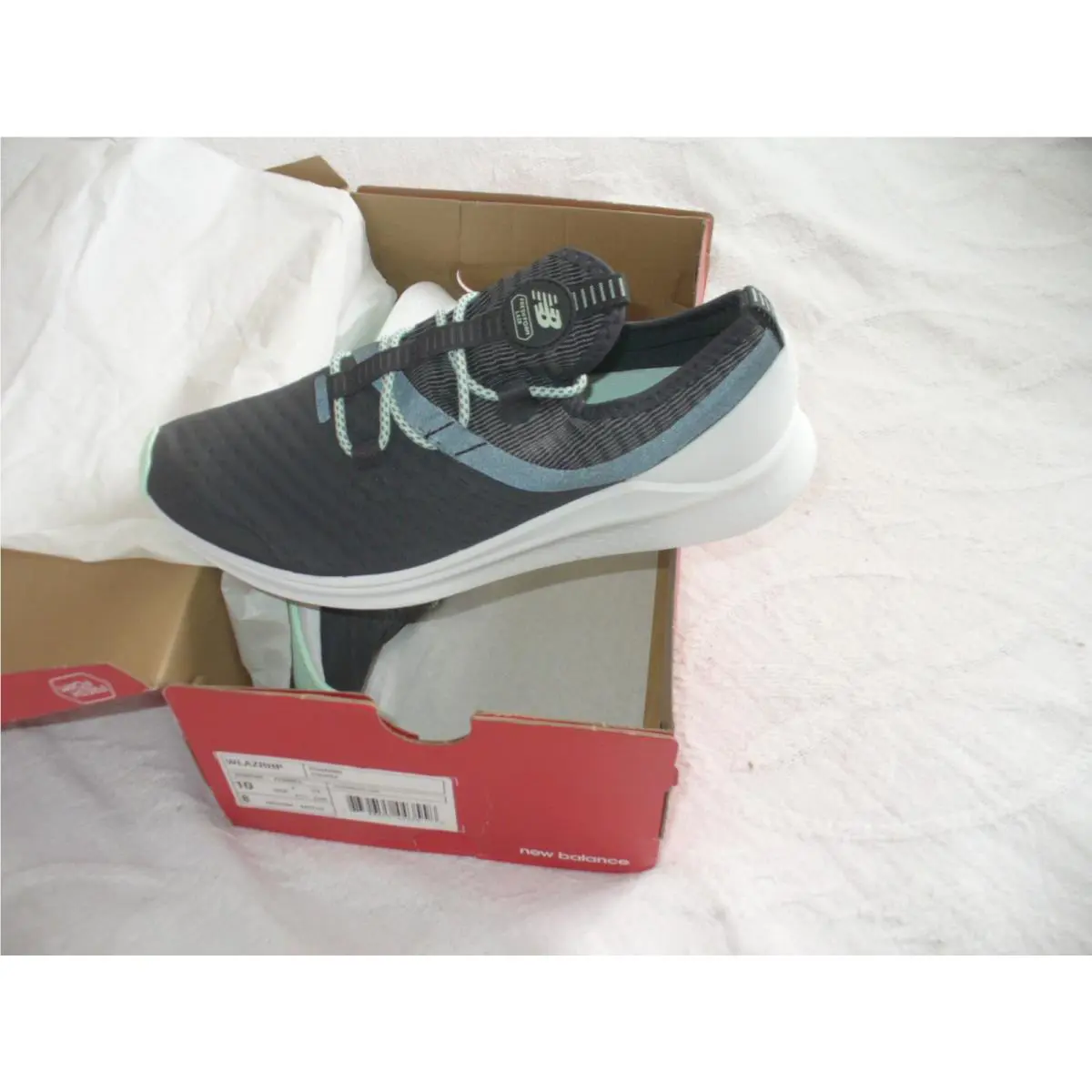 New Balance shoes  - Gray/Charcoal/Lime 1