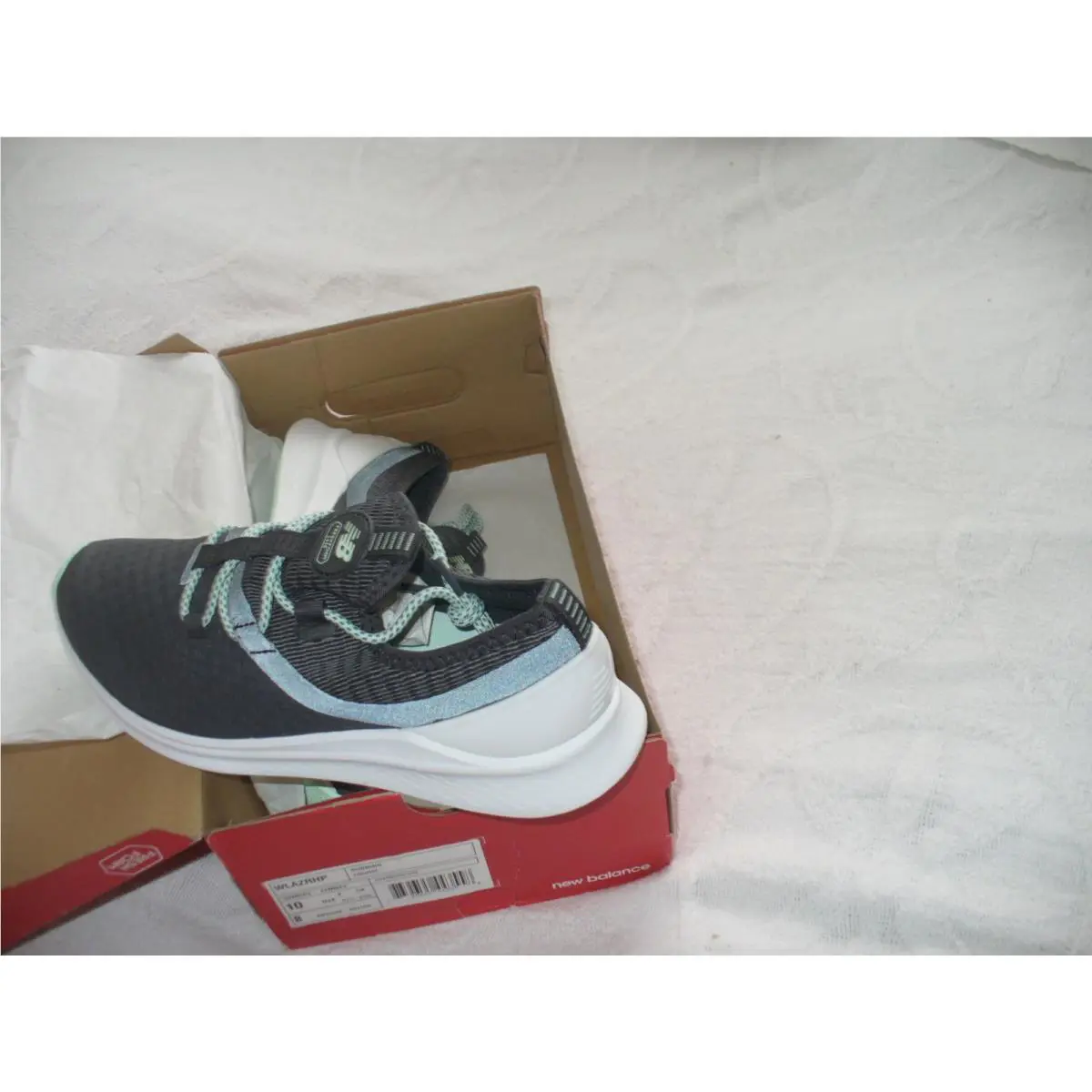 New Balance shoes  - Gray/Charcoal/Lime 2