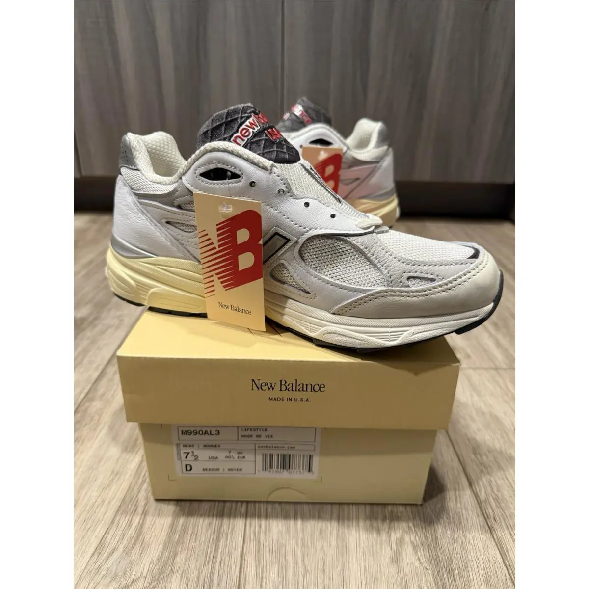 New Balance shoes - New Balance 990 v3 - M990AL3 - White 1