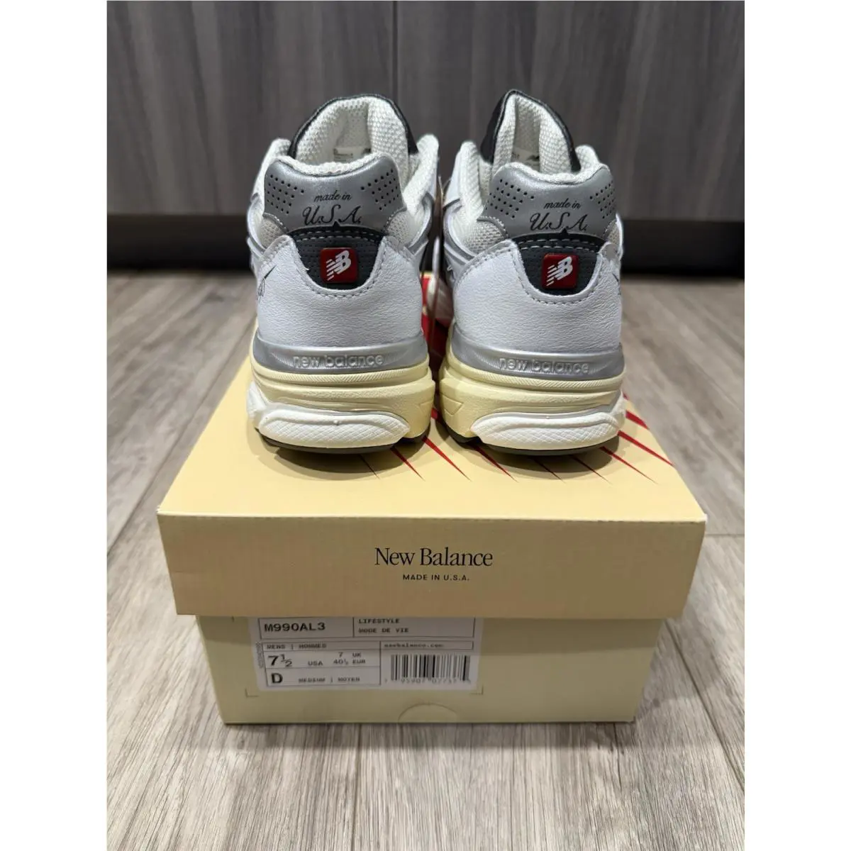 New Balance shoes - New Balance 990 v3 - M990AL3 - White 5