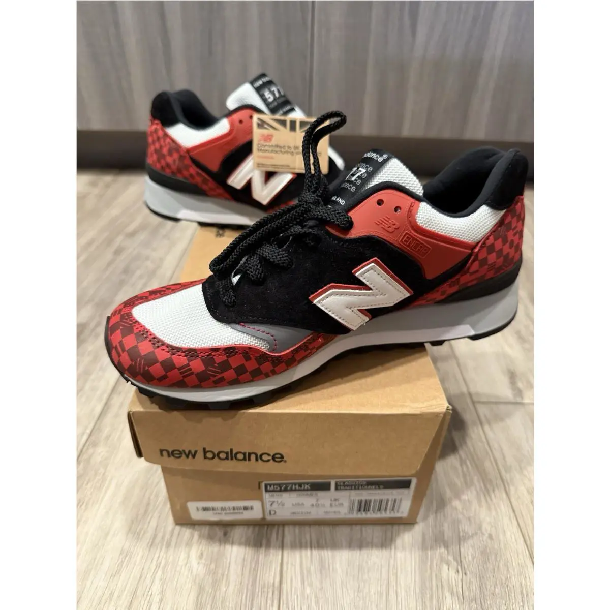 New Balance shoes - New Balance 577 - M577HJK - Red 2