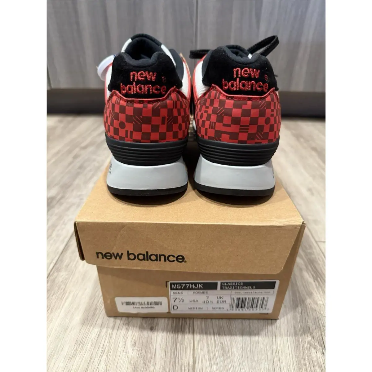 New Balance shoes - New Balance 577 - M577HJK - Red 5