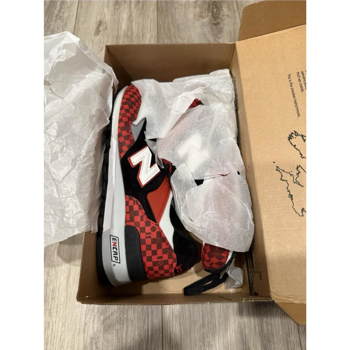 New Balance shoes - New Balance 577 - M577HJK - Red 8