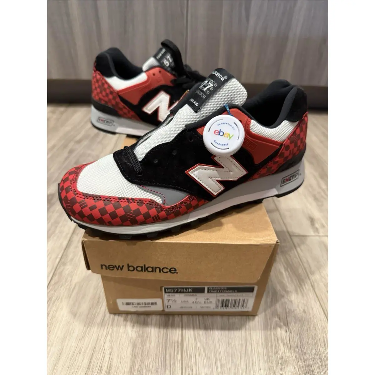 New Balance shoes - New Balance 577 - M577HJK - Red 0