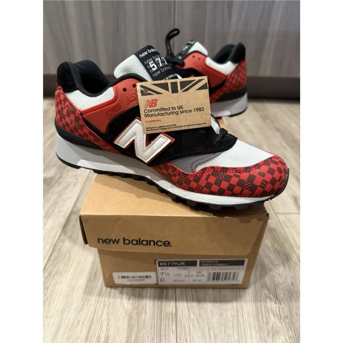New Balance shoes - New Balance 577 - M577HJK - Red 1