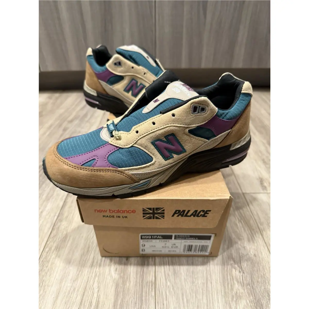 New Balance shoes - New Balance 991 - W991PAL - Blue 0