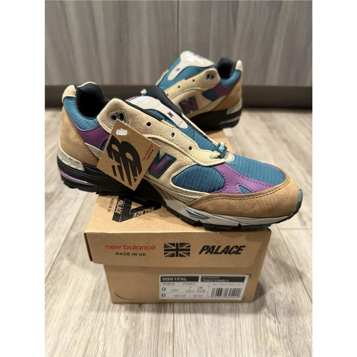 New Balance shoes - New Balance 991 - W991PAL - Blue 1