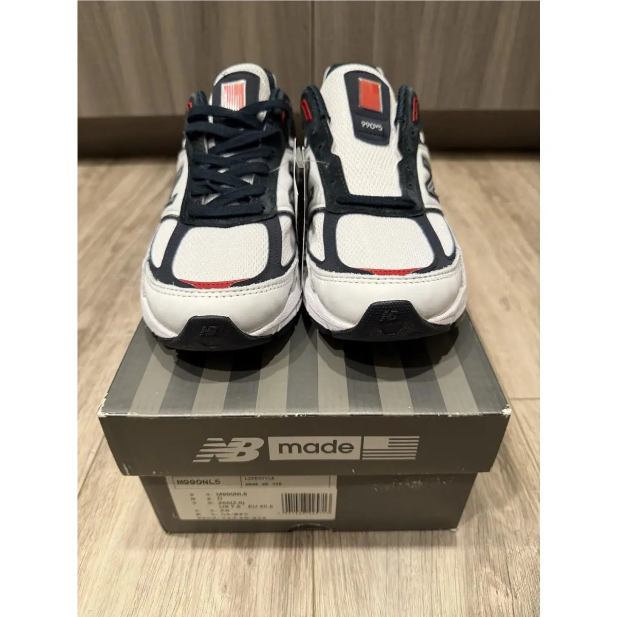 New Balance shoes - New Balance 990 v5 - M990NL5 - White 3