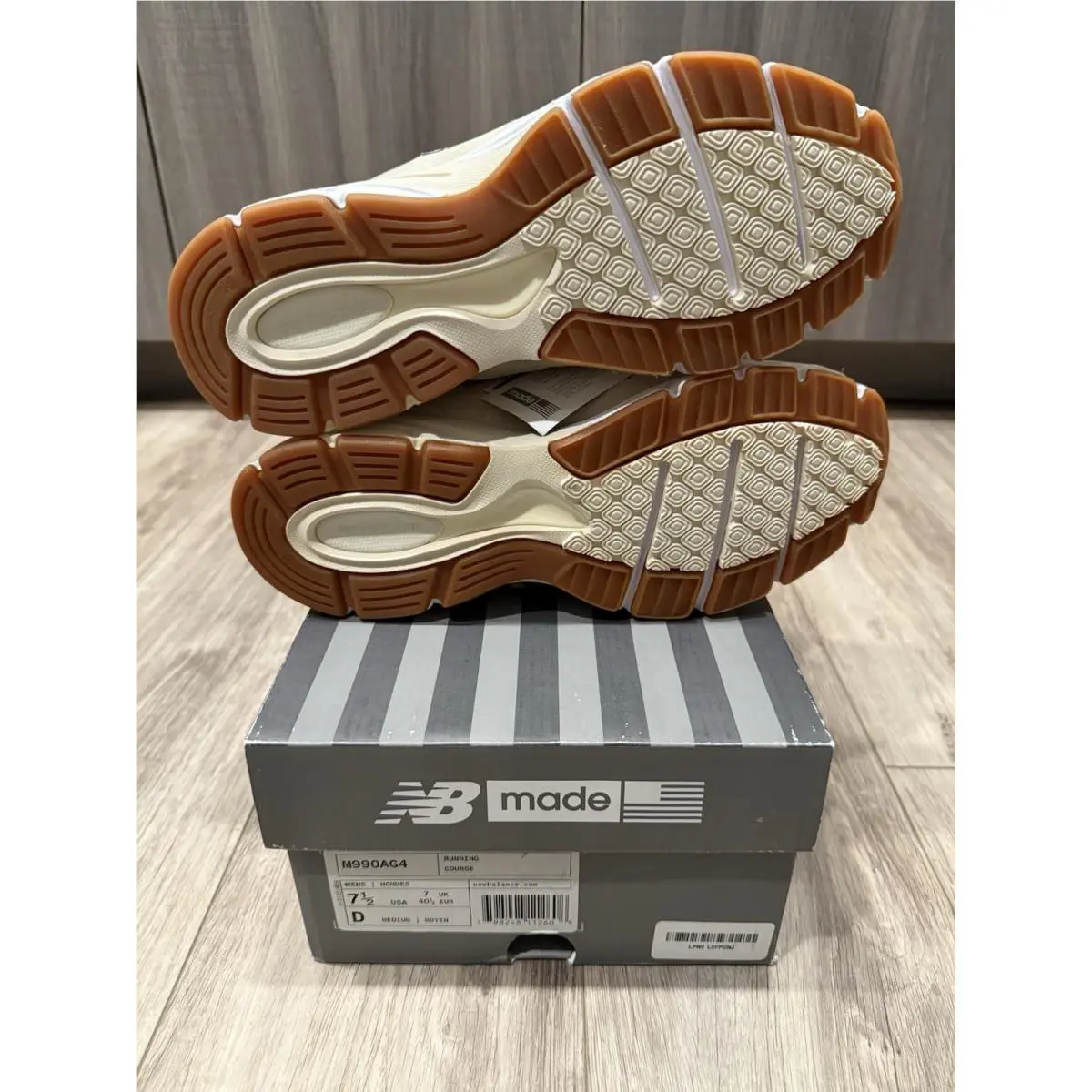New Balance shoes - New Balance 990 v4 - M990AG4 - Ivory 7