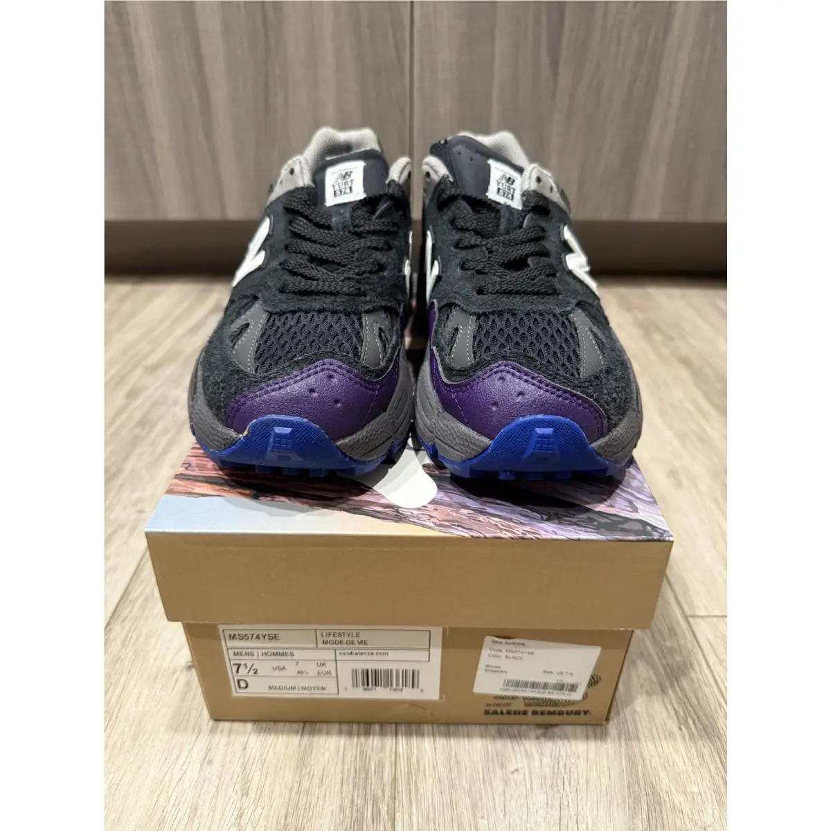 New Balance shoes - New Balance 574 YURT - YURT - MS574YSE - Black 3