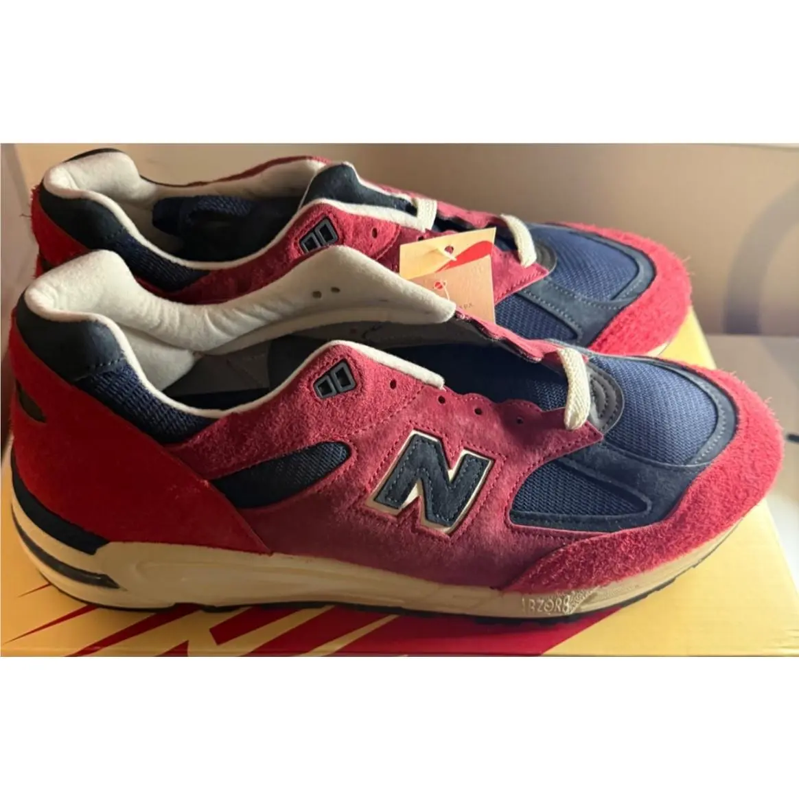 New Balance M990AD2 “chrysanthemum” Teddy Santis Red Made in Usa Men’s SZ 14 New
