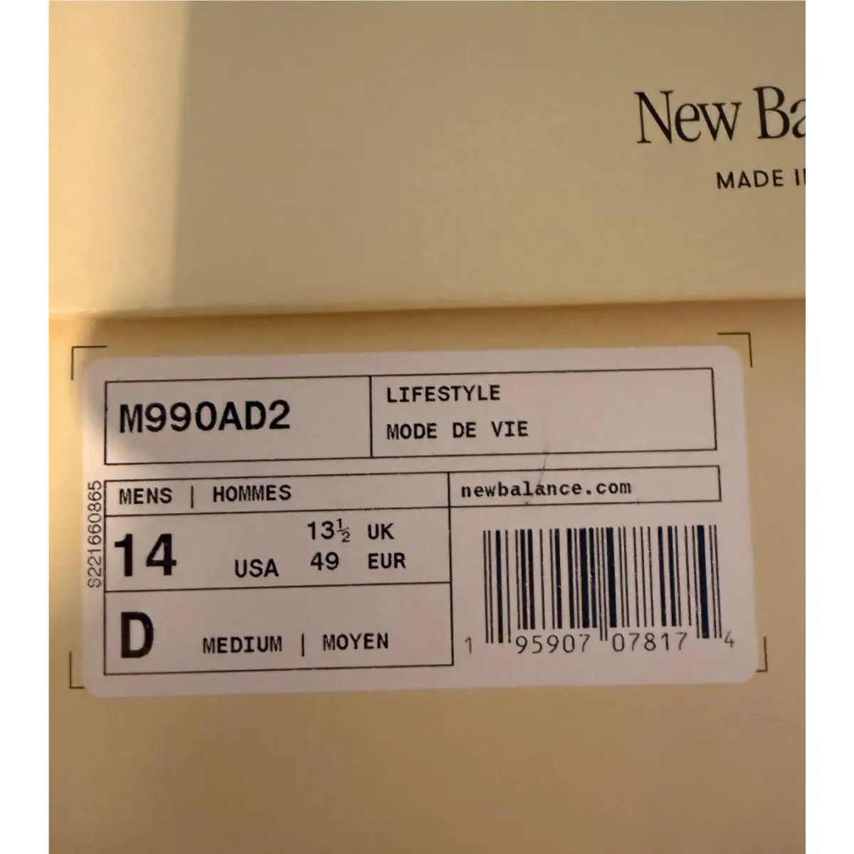New Balance shoes - Teddy Santis x New Balance 990v2 Made in USA - M990AD2 - Red 8