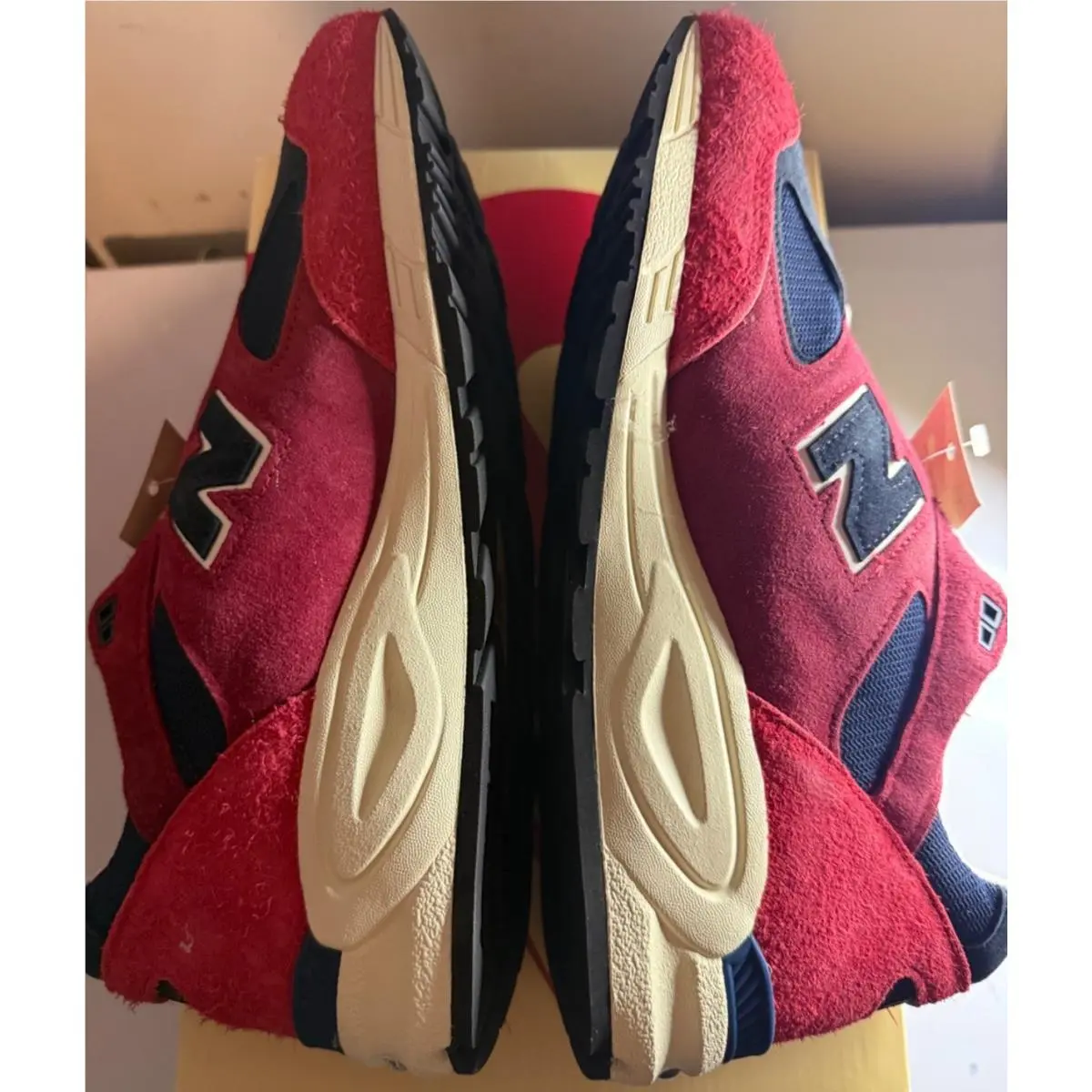 New Balance shoes - Teddy Santis x New Balance 990v2 Made in USA - M990AD2 - Red 3