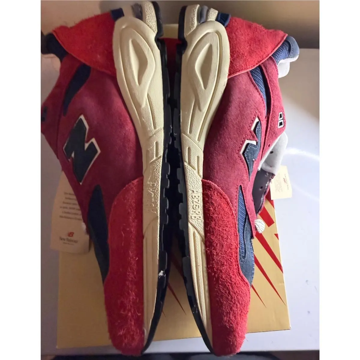 New Balance shoes - Teddy Santis x New Balance 990v2 Made in USA - M990AD2 - Red 4
