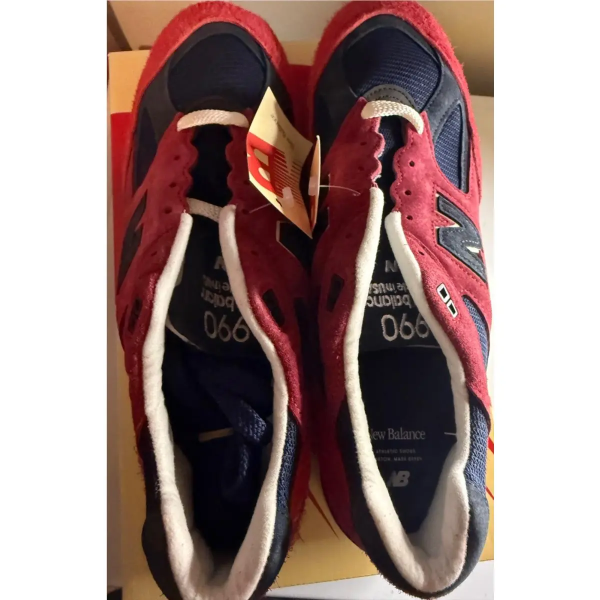 New Balance shoes - Teddy Santis x New Balance 990v2 Made in USA - M990AD2 - Red 6