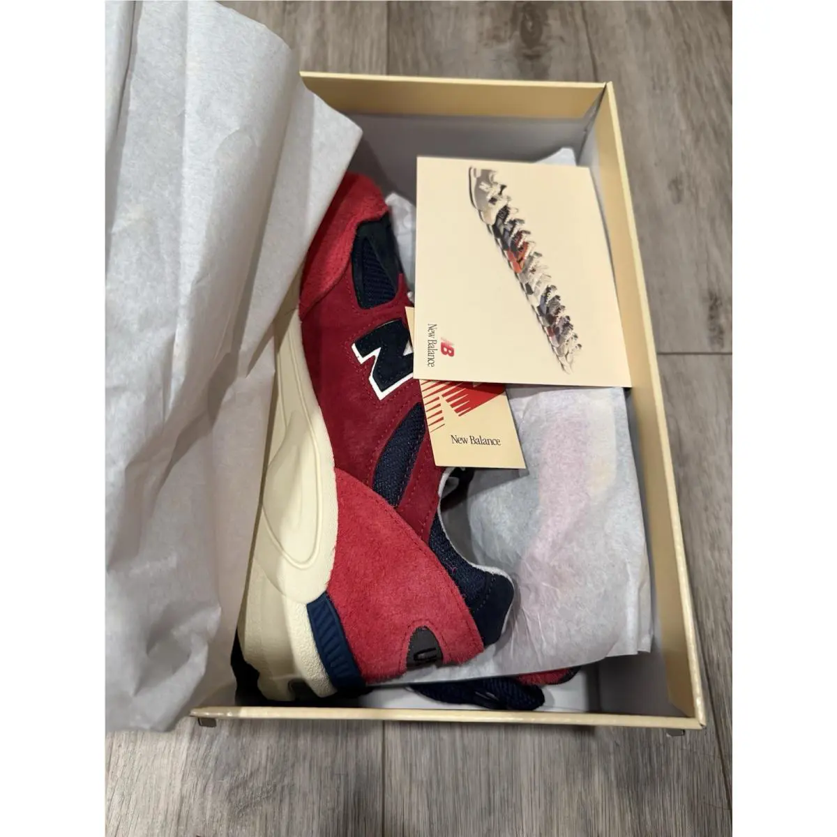 New Balance shoes - New Balance 990 v2 - M990AD2 - Red 8