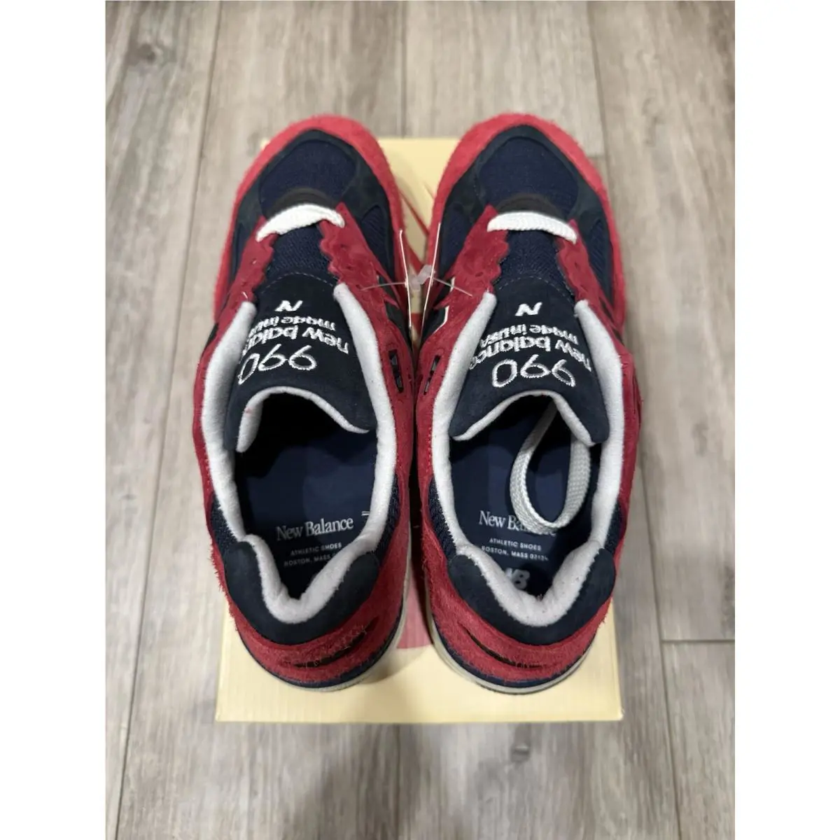 New Balance shoes - New Balance 990 v2 - M990AD2 - Red 6