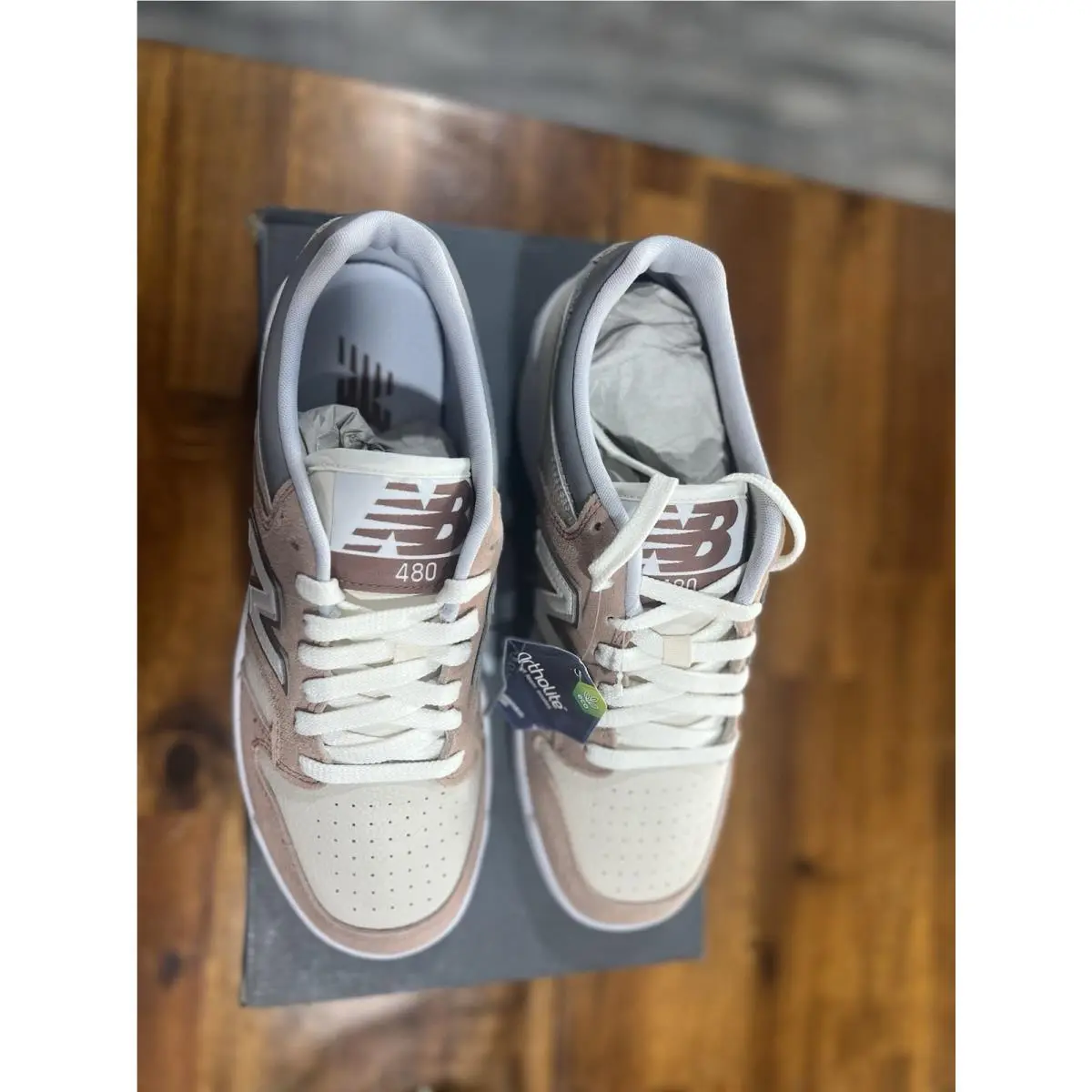 New Balance shoes - New Balance 480 - BB480LLL - Grey Landslide Linen (UPC: 0197968541390) 2