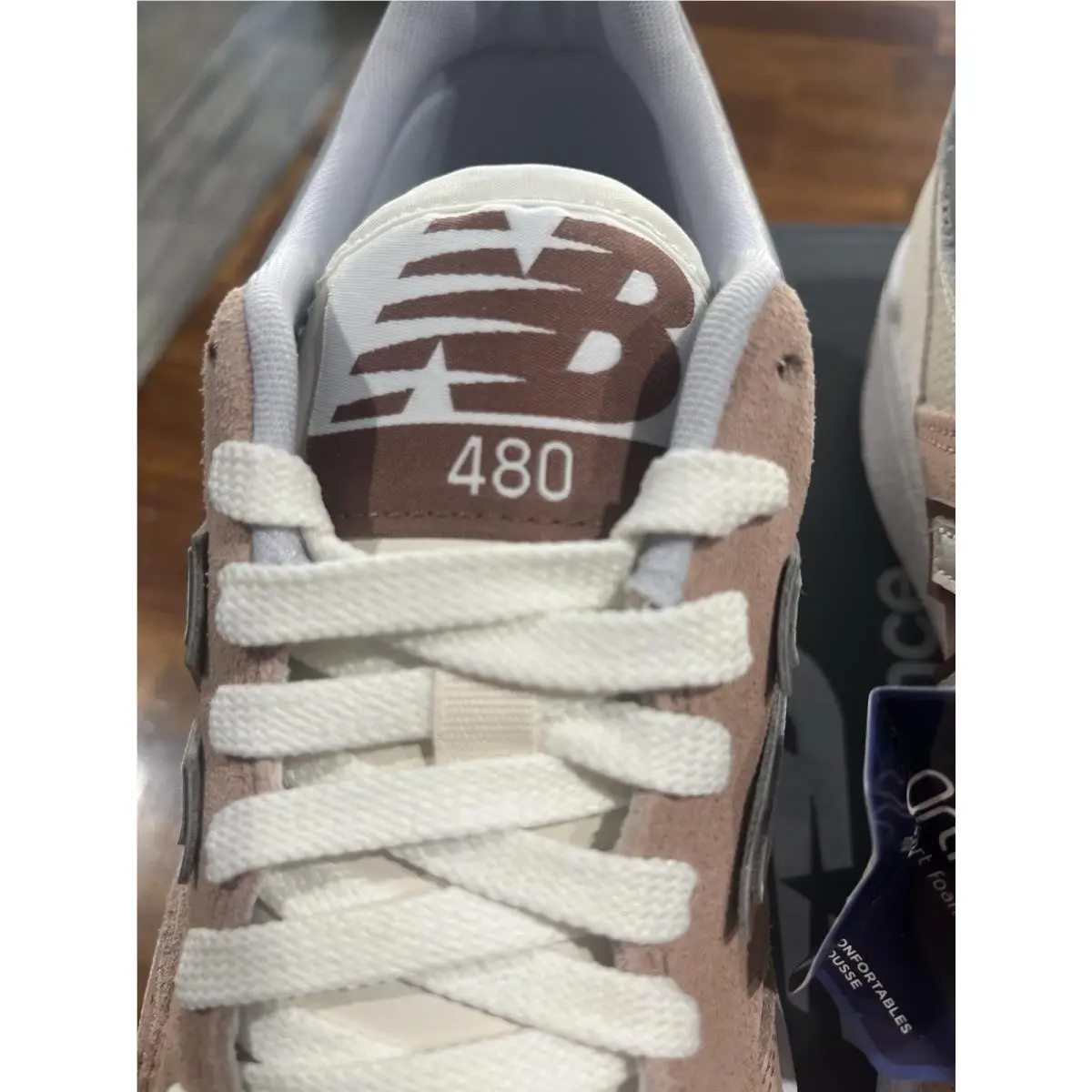 New Balance shoes - New Balance 480 - BB480LLL - Grey Landslide Linen (UPC: 0197968541390) 5