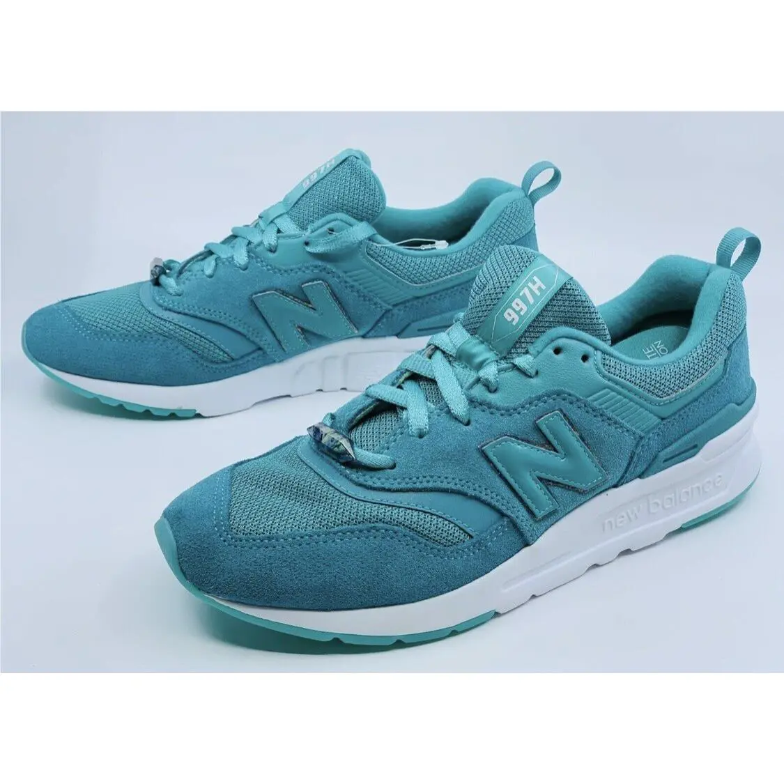 New Balance shoes - New Balance 997 - Teal White (UPC: 193362375616) 1