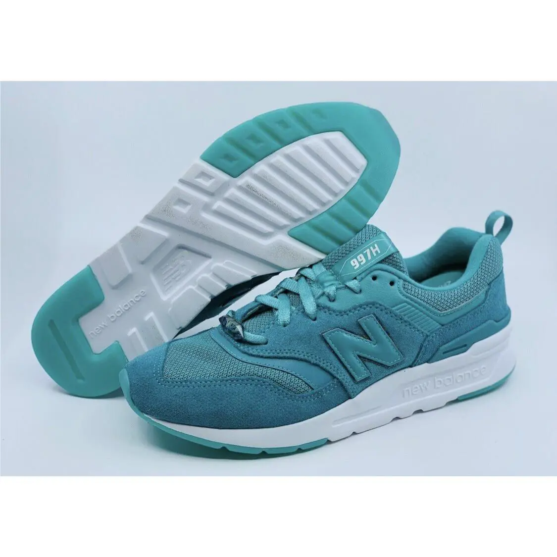 New Balance shoes - New Balance 997 - Teal White (UPC: 193362375616) 4