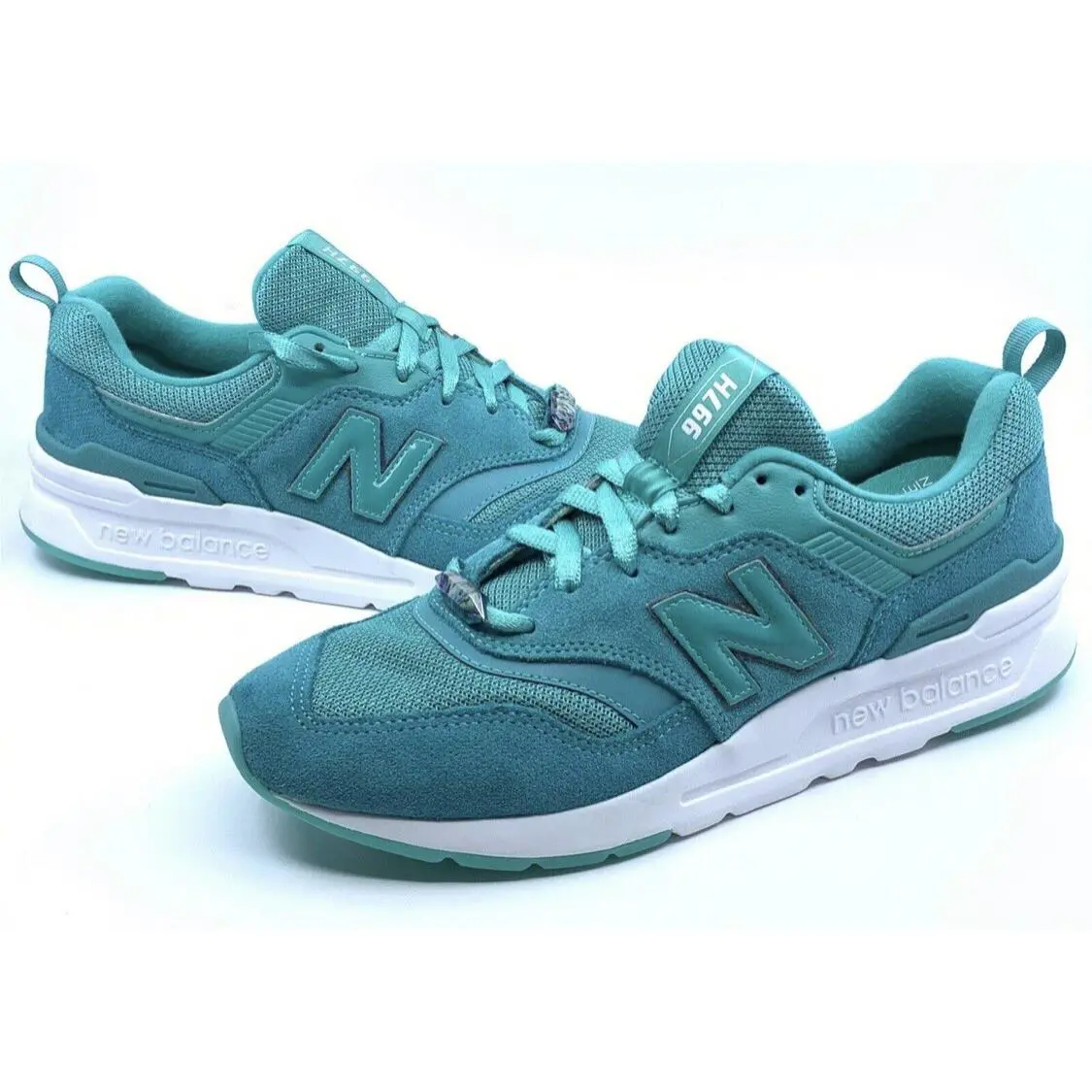 New Balance shoes - New Balance 997 - Teal White (UPC: 193362375616) 7