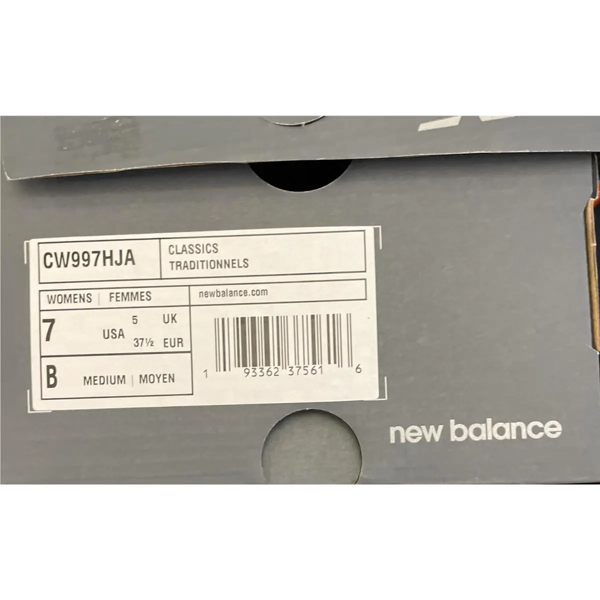 New Balance shoes - New Balance 997 - Teal White (UPC: 193362375616) 3