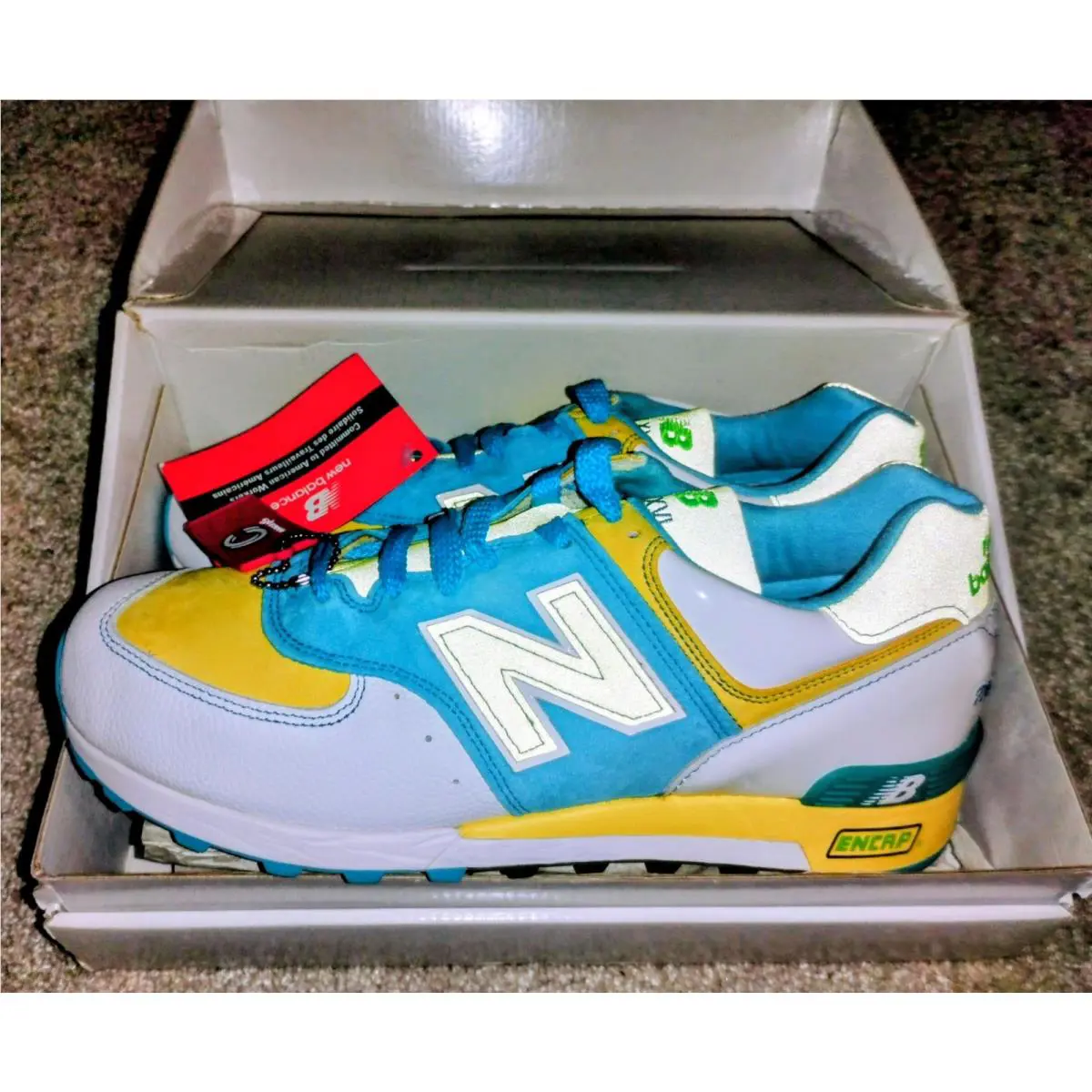 New Balance shoes - New Balance 576 - M576TNRY - White 1