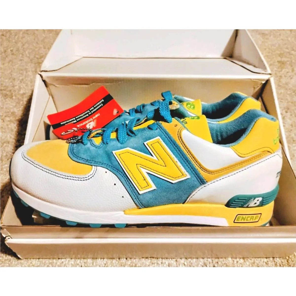 New Balance shoes - New Balance 576 - M576TNRY - White 2