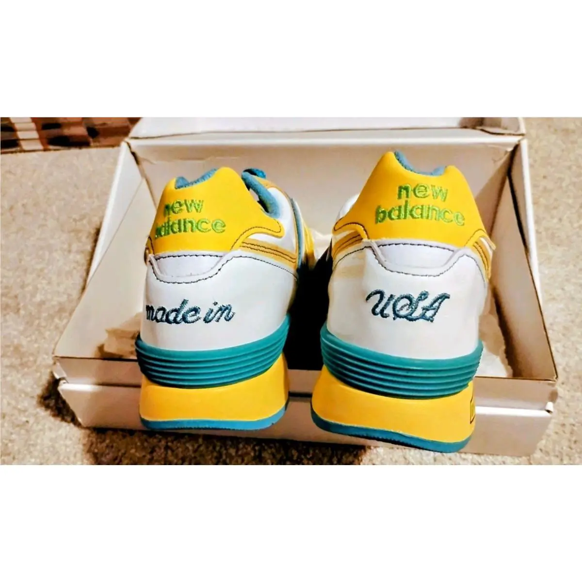 New Balance shoes - New Balance 576 - M576TNRY - White 6