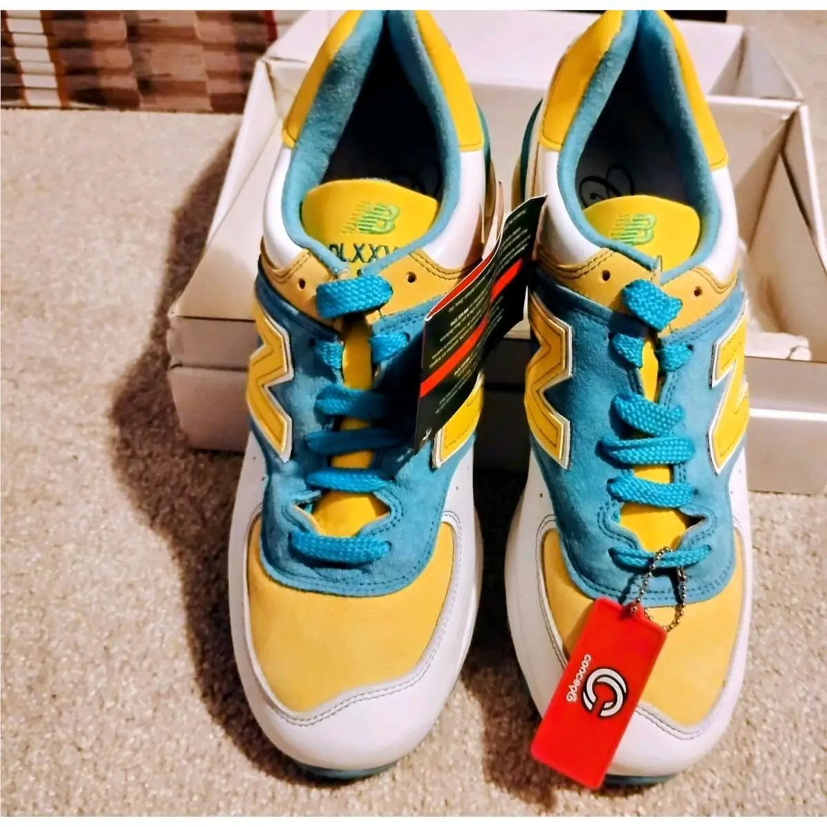 New Balance shoes - New Balance 576 - M576TNRY - White 7